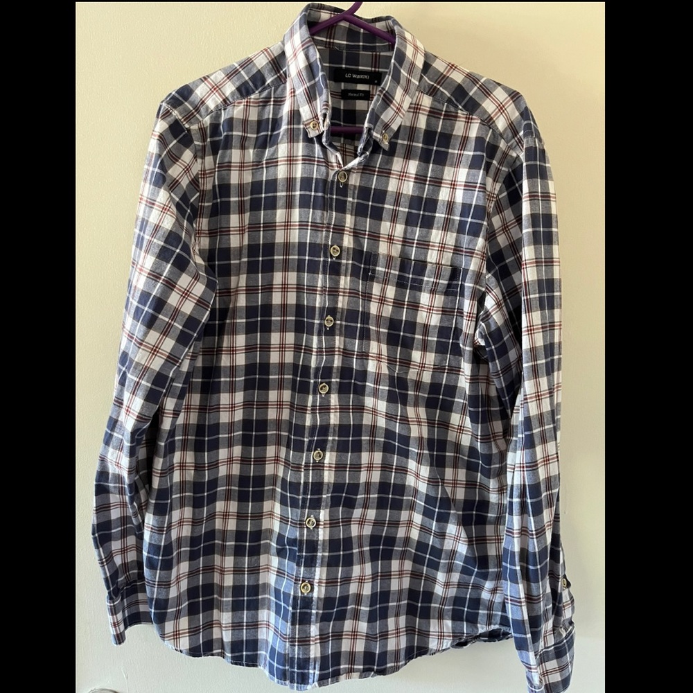 LC Waikiki Mens Button Down Shirt
